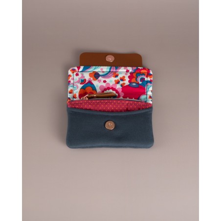 MinimalistWallet Pequeña Flores Pop