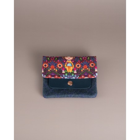 MinimalistWallet Pequeña Kokeshi